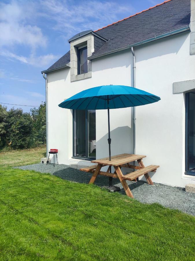 Maison Neuve 4 Ou 5 Personnes Kerguen Plobannalec Buitenkant foto